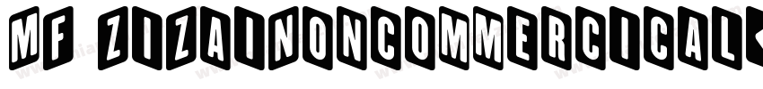 MF ZiZaiNoncommercical) Regular字体转换